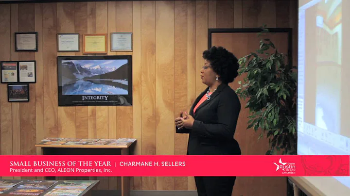 Charmane H  Sellers - SMALL BUSINESS OF THE YEAR