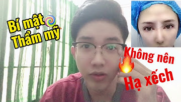 Không nên Hạ xếch - Bí mật thẩm mỹ | Dr Dương Toàn