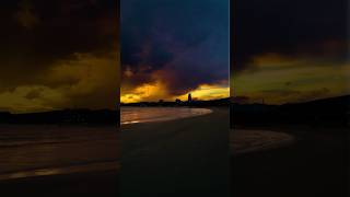 A legendary scary sunset at St. Raphael next to Limassol.