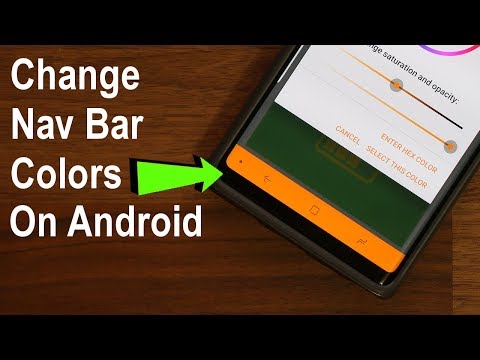 Change the Color of Navigation Bar on Any Android Smartphone hqdefault