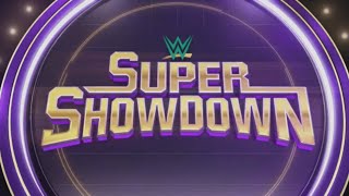 Wwe Supershowdown Raw Exclusive Ppv Match Card