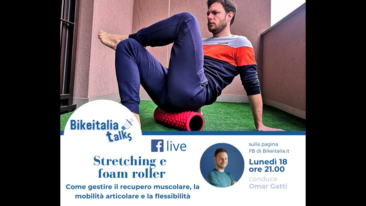 Guida allo stretching e foam roller per ciclisti