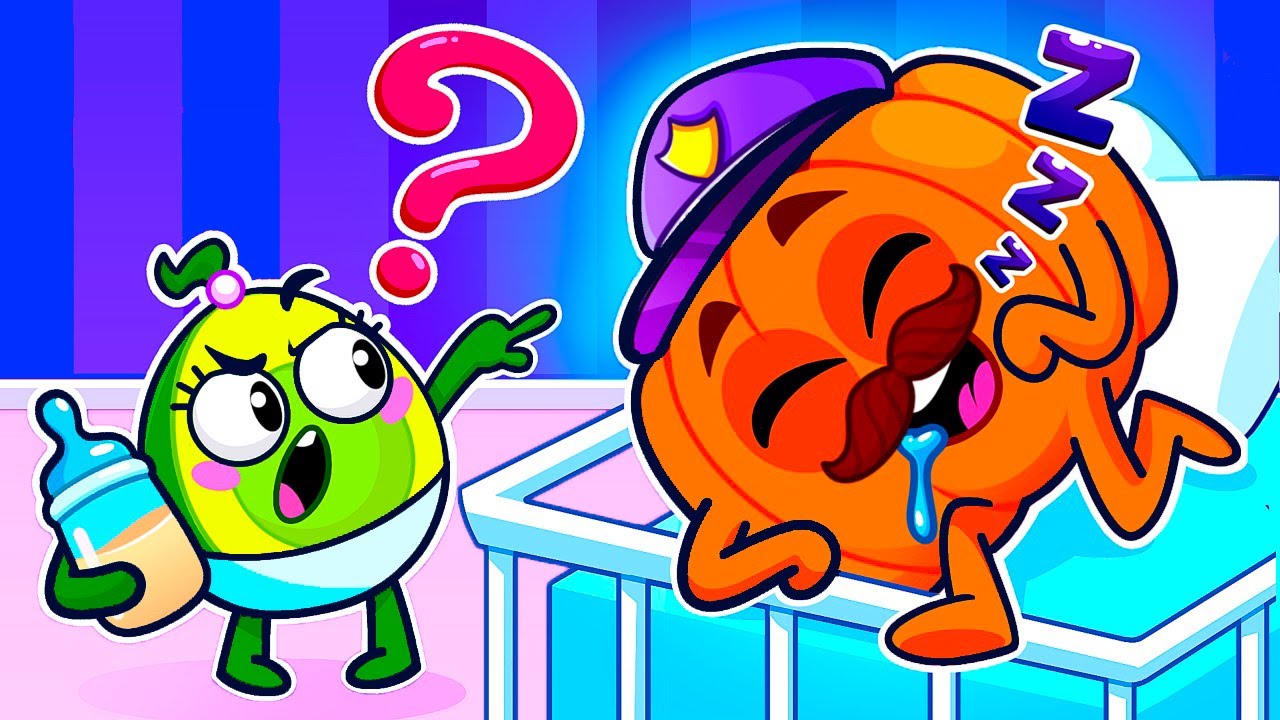 Police Help Baby Alien Sleep | Bedtime Story | Kids Cartoon | Learn Good Habits for Kids |PP Family