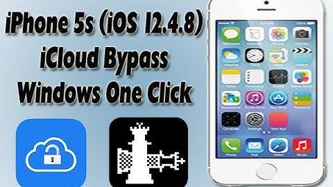 Easy icloud bypass 12.4.8 iOS (English Version}