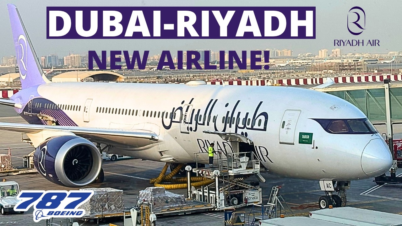 RIYADH AIR | Dubai - Riyadh| NEW airline in the middle East
