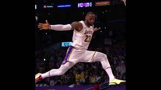 Lebron James Insane Dunk 🏀 #Shorts