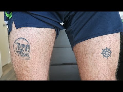 Left leg Right leg  tattoo