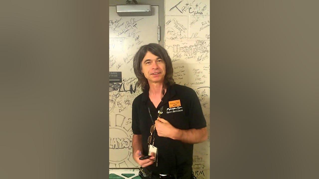 Backstage at the Mohegan Sun YouTube