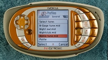 Nokia N-GAGE QD all original ringtones