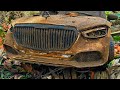 Restoring the Mercedes-Benz Maybach S680: The World's Rarest Luxury Car#viral