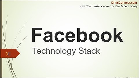 Facebook Technology Stack