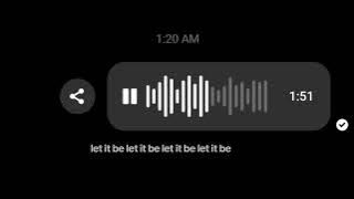 Let it be cover ( Rosé's version )