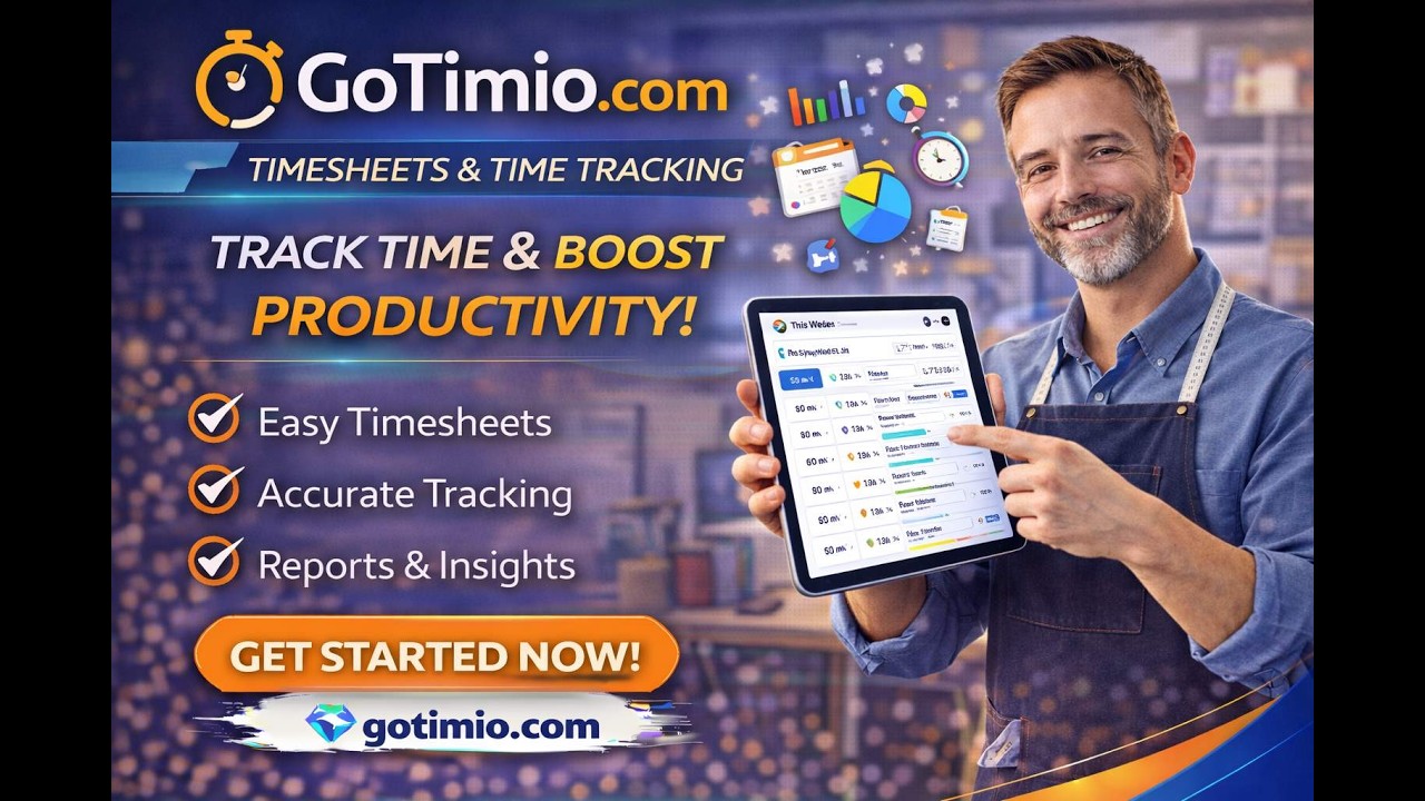 Smart Timesheet & Time Tracking Software for Teams and Businesses - YouTube