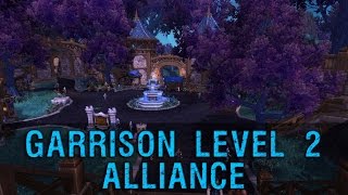 Garrison Level 2 Alliance Preview - Warlords of Draenor