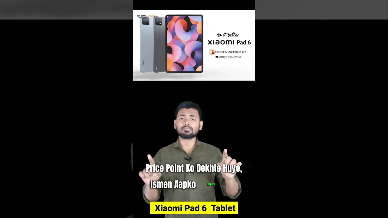 Xiaomi Pad 6 🛒 Launched at Low Price 😀☑️ #xiaomipad6 #shorts