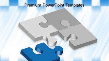 puzzle perfect fit business powerpoint templates and powerpoint themes 0512 presentation infographic