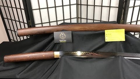 Japanese Sword Shirasaya T10 Hamon Đất Sét Nung - Kiếm Nhật Giá Rẻ - 📞 Fb & Zalo : 0332.882.474
