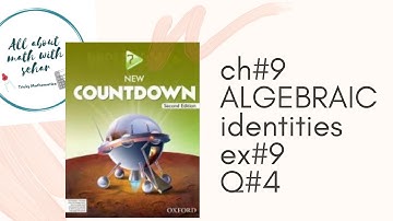 new countdown second edition class 7 chapter 9 exercise 9 question 4