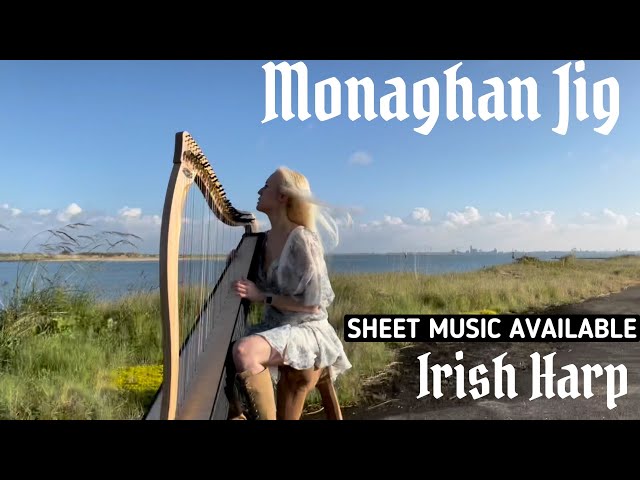 Irish ballad - Suite Irlandaise (Morrison's jig) - celtic harp / harpe  celtique 