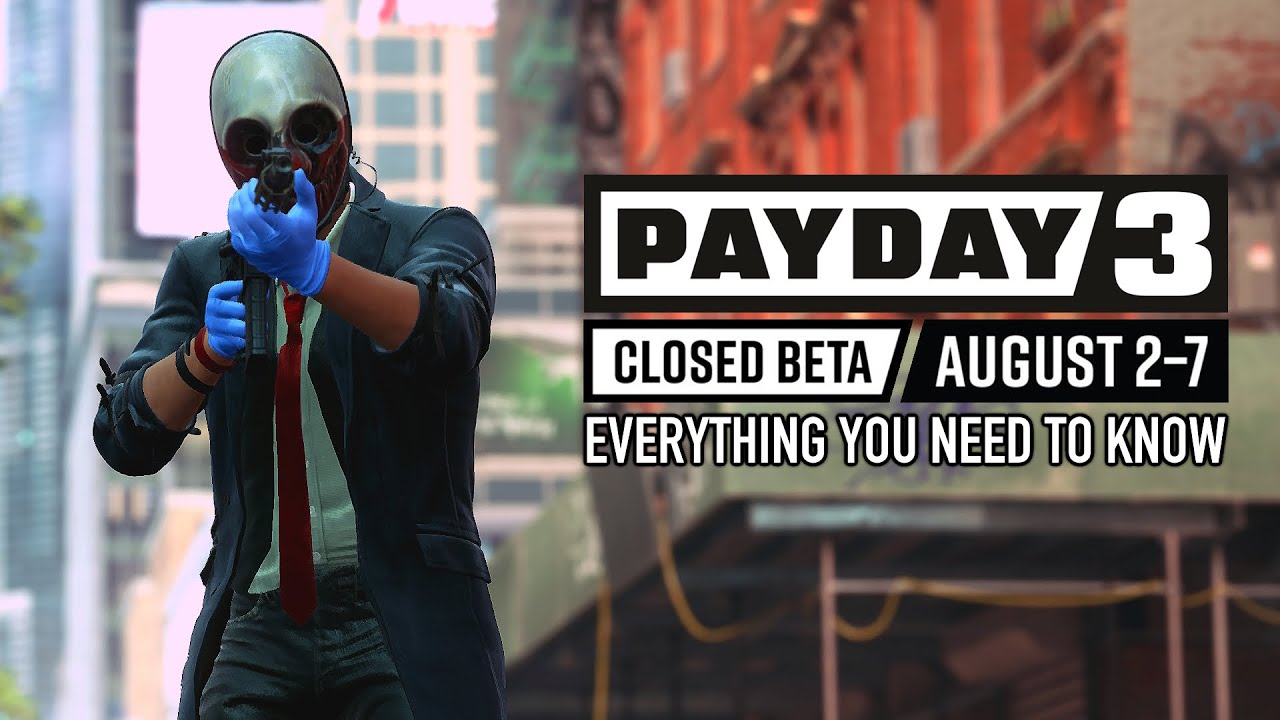 Payday 3' Open Beta Runs from September 8 to 11 for PC and Xbox