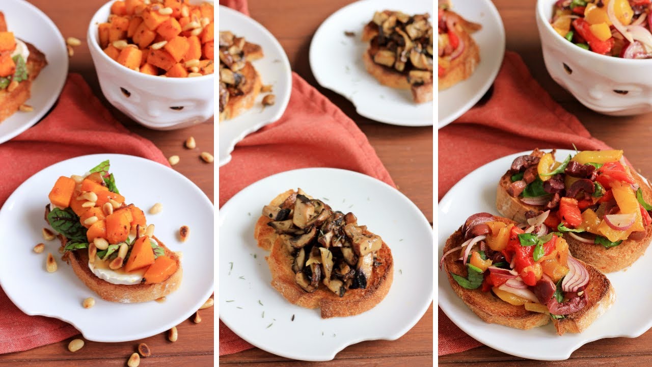 How to Make Bruschetta | Easy Thanksgiving Appetizer Recipe - YouTube