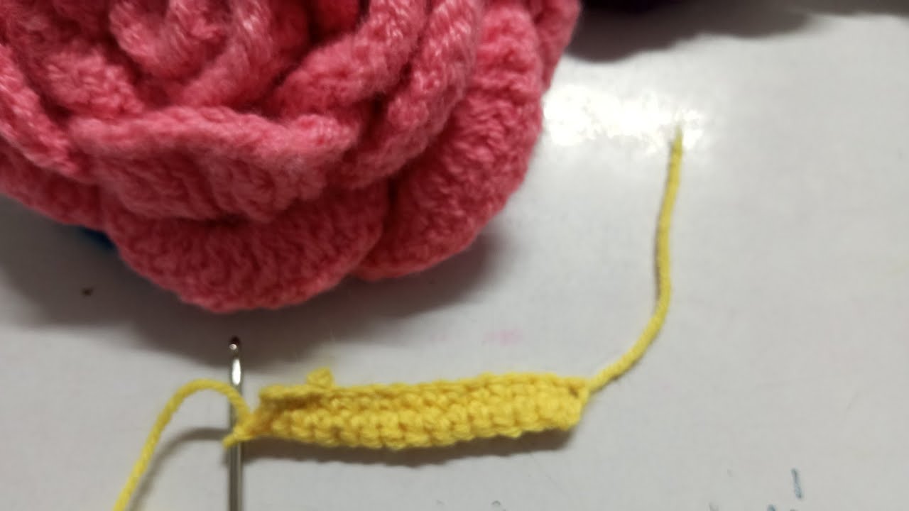 How to single crochet/ সিঙ্গেল ক্রসেট কীভাবে করব