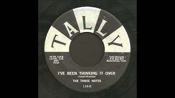 The Three Notes - I've Been Thinking It Over - Rockabilly 45