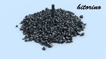 3Ds Max -Rayfire- demolition with  physics