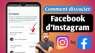 Comment dissocier Facebook d