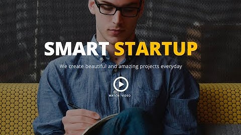 Adobe Muse Template "Smart Startup" |  How to edit "first screen" section?