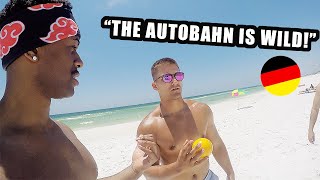 WHAT DO AMERICANS THINK ABOUT GERMANY? PUBLIC INTERVIEW/BEACH VLOG