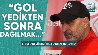 Fatih Karagümrük Teknik Direktörü Tolunay Kafkas: 