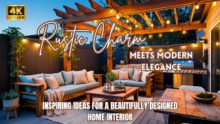Crafting Cozy Spaces | How to Infuse Rustic Charm into Your Modern Elegance for a Harmonious Home