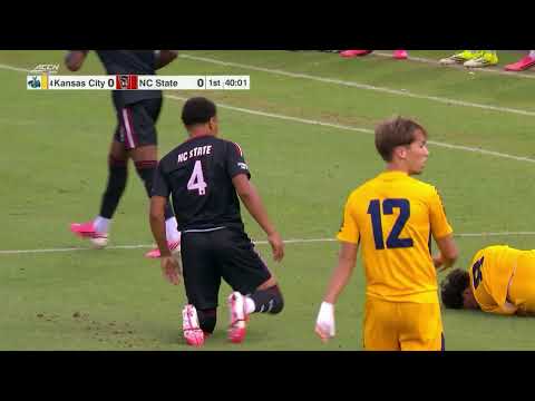 Kansas City vs. NC State Full Match Replay | 2026 ACC Men's Soccer