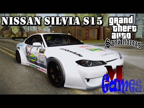 Nissan Silvia S15 for GTA San Andreas [Mods Car GTA SA PC] @mimmigames1796