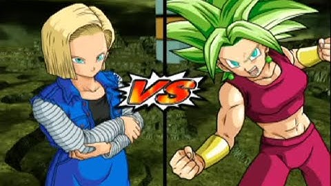 DBZ Budokai Tenkaichi 4 Duel android 18 vs Kefla LSSJ