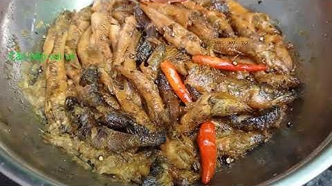 Cách nấu món CÁ BỐNG KHO TIÊU dũng sỹ diệt sạch nồi cơm mùa mưa gió