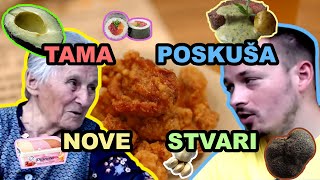 Stara mama poskuša nove stvari