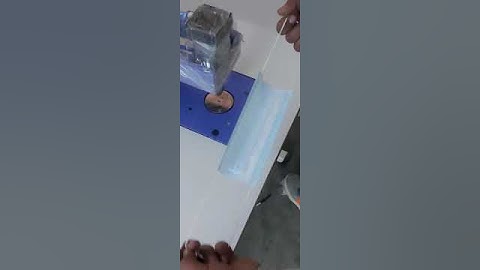 ULTRASONIC SINGLE PUNCHING MACHINE FOR MASK LOOP (What