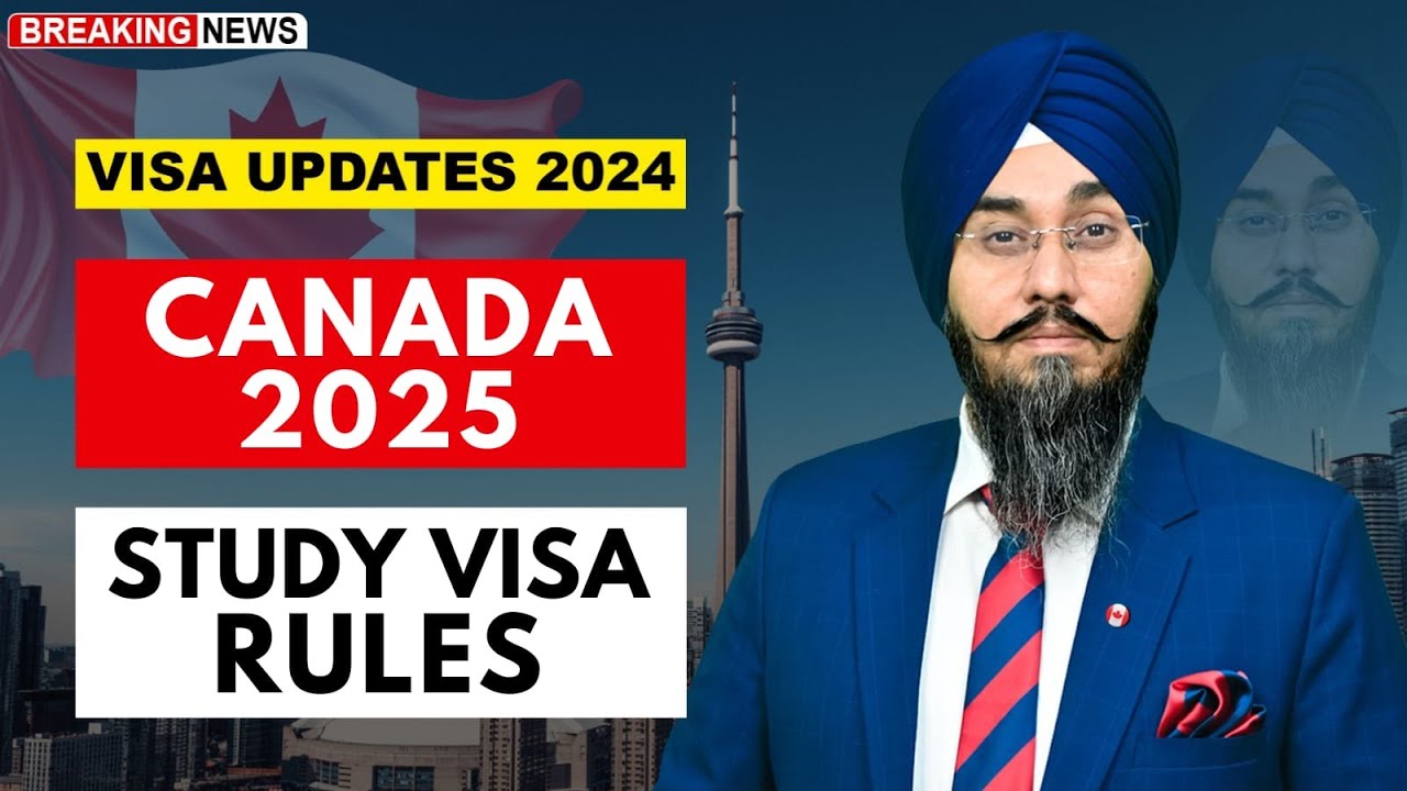 CANADA 2025 STUDY VISA RULES | STUDY VISA UPDATES 2024 | USA CANADA UK ...