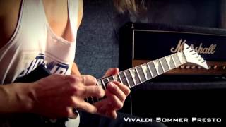 Vignette de la vidéo "Vivaldi Summer Presto (Storm) / Metal Cover"