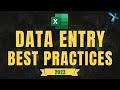 Excel Data Entry Tips & Best Practices 2023 📊