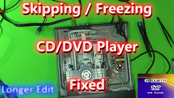 Why does DVD player keep freezing?