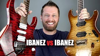 Video thumbnail of "Ibanez RG vs S Series! - Which Guitar is Right For You?"