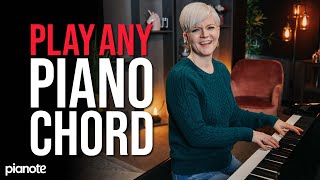 Learn To Play Any Chord 🎹💪 (Beginner Piano Lesson)