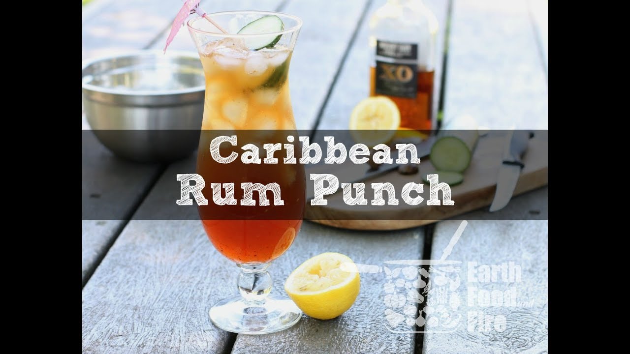 Caribbean Rum Punch Recipe YouTube