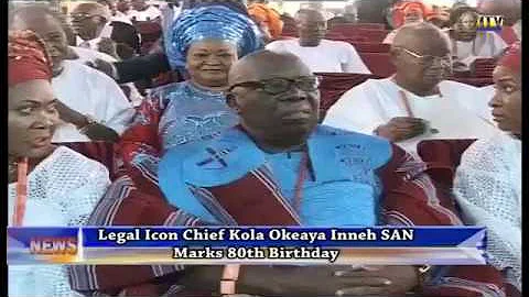 Chief Inneh, SAN marks 80th birthday