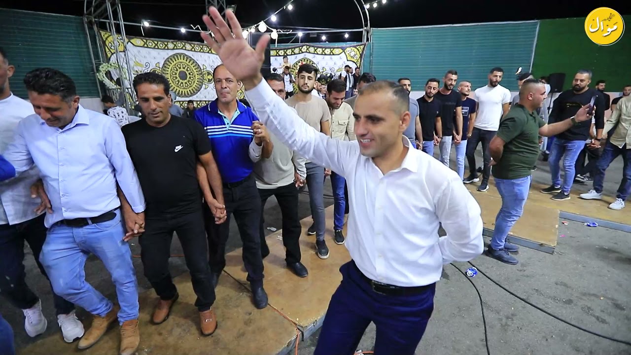 اطول صف دبكة مع الفنان علاء اليحيى والفنان اسامة قبها مهرجان العريس مجدي واصف كبها