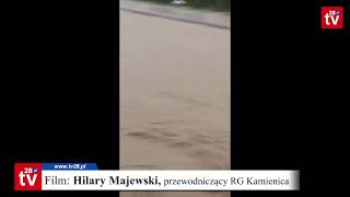 Region. Oberwanie Chmury Nad Zbludzą. Powtórzyła Się Sytuacja Pogodowa Z Niedzieli