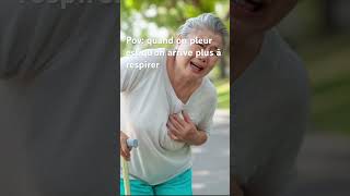 Quand on pleur est quand arrive plus à respirer